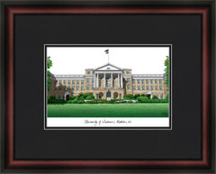 University of Wisconsin Campus Lithograph Picture