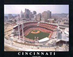 Cincinnati Reds Great American Ballpark Poster