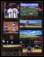 Boston Red Sox Time Line Poster