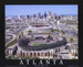 Turner Field Poster - Aerial Photograph