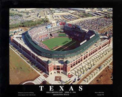 Texas Rangers Texas Day Poster