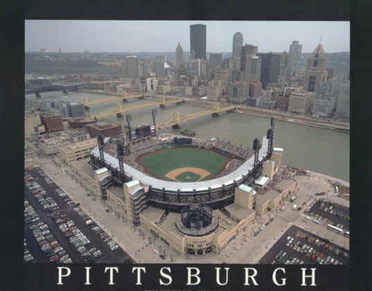 Pittsburgh Pirates' PNC Park Poster