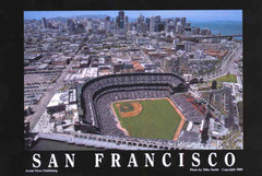 San Francisco Giants' Pac Bell Park Poster