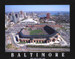 Baltimore Oriole Park Aerial Framed Poster