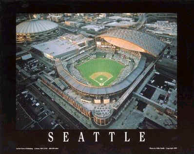 SEATTLE MARINERS Team Colors Photo Picture Baseball Poster 