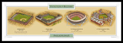 Evolution of Phillies Ballpark Poster