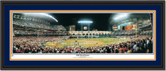 Houston Astros 2005 World Series Panoramic Double Matted Black Frame
