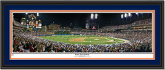 Detroit Tigers Comerica Park Home Run Delivery Double Mat Black Frame