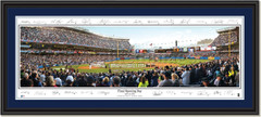 New York Yankees Final Opening Day with Signatures Double Matting