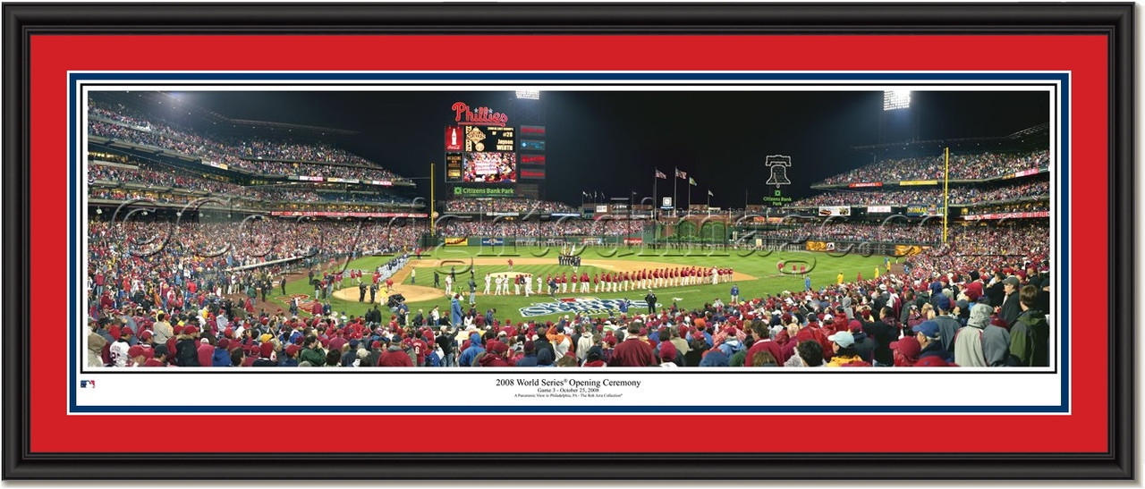 Tampa Bay Rays Tropicana Field 2008 World Series Panoramic Poster