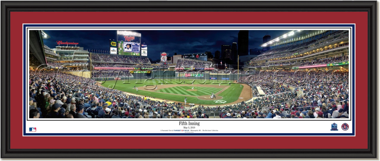 BASEBALL POSTER Minnesota Twins Stadium Target Field 2010
