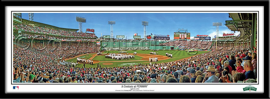 Boston Red Sox A Century at Fenway Framed Print no mat