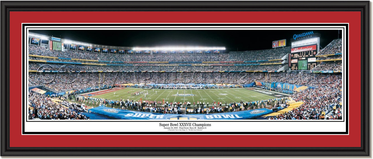 Tampa Bay Buccaneers Super Bowl XXXVII NFL Picture