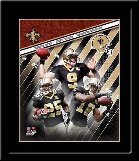 Drew Brees and Company New Orleans Super Bowl Saints