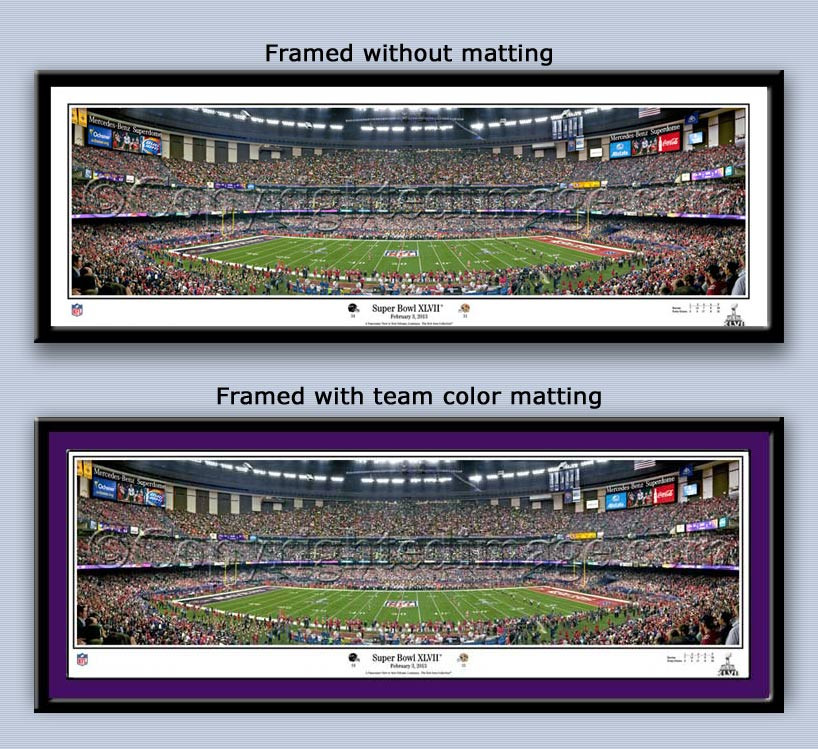 Baltimore Ravens 50 Yard Line Panoramic