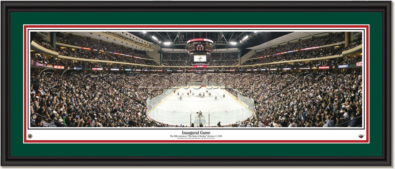 Minnesota Wild Xcel Energy Center Panoramic Picture (In-Store Pickup) – Fan  HQ