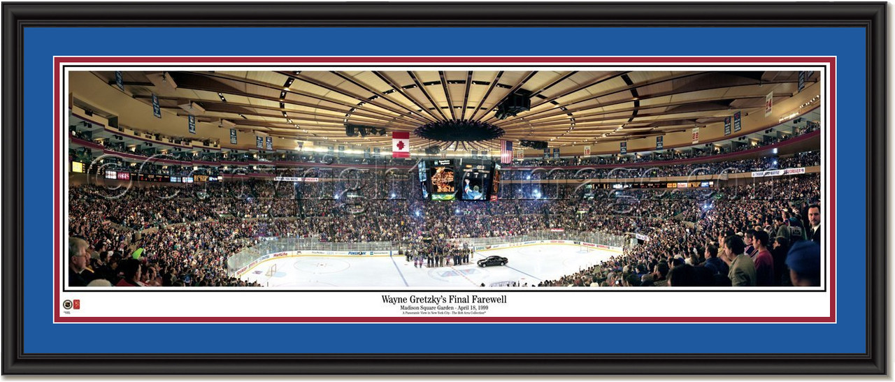The Great One. Wayne Gretzky, New York Rangers (Image taken from