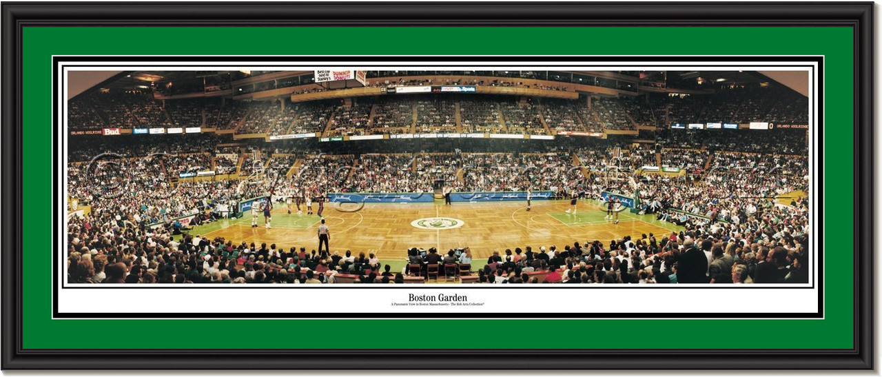 Td Garden Boston Celtics Basketball Lovers Black And White Art