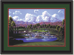 Desert Springs - 17th Hole Golf Print