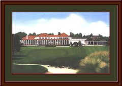 Pinehurst Country Club Golf Art Print