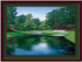 Augusta Redbud #16 Framed Golf Print