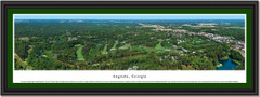 Augusta Aerial Photo Framed Print
