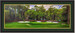 Augusta 13th Hole Panoramic Framed Golf Art Print