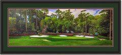 Augusta 13th Hole Panoramic Framed Print