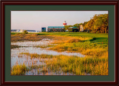 Harbour Town 18th Hole Framed Golf Photo