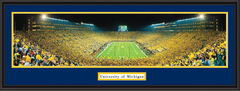Michigan First Night Game at The Big House Framed Picture