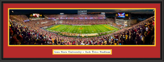 Iowa State Jack Trice Stadium Framed Panoramic Print