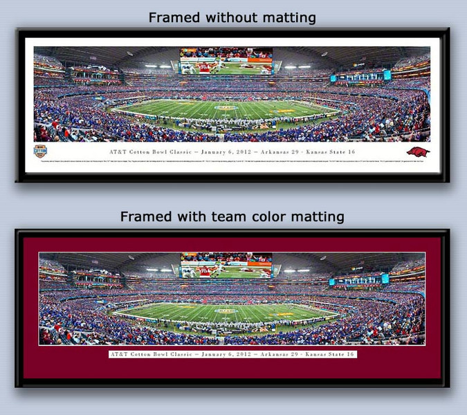 Arkansas Razorback Cotton Bowl Championship Framed Print