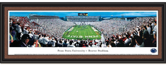 Penn State Beaver Stadium White Out Framed Picture