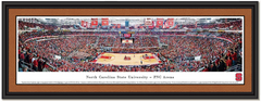 North Carolina State PNC Arena Basketball Framed Poster