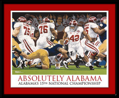 Alabama Crimson Tide Basketball Panoramic Picture - Coleman Coliseum Fan  Cave Decor