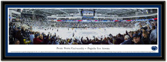 Penn State Pegula Ice Arena Panoramic Framed Picture matted