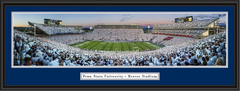 Penn State 2013 White Out vs Michigan Framed Picture