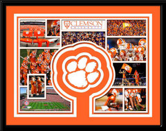 Clemson Tigers Memories Collage Framed Picture