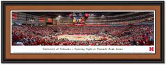 Nebraska Basketball Pinnacle Bank Arena Framed Print