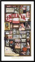 Indiana Basketball Through the Years Framed Memorabilia Picture