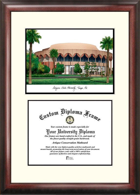 Arizona State University Scholar Diploma Frame