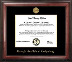 Georgia Institute of Technology Gold Embossed Diploma Frame