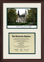 Northwestern University Scholar Diploma Frame