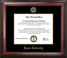 Baylor University Gold Embossed Diploma Frame
