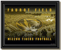 Faurot Field Mizzou Tigers Football Framed Picture