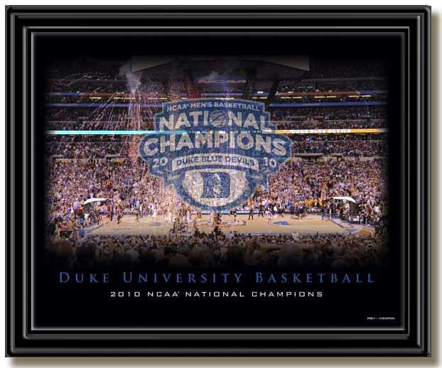 Duke 2010 NCAA National Champions Celebration Picture