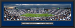 BYU Cougars Stripe the Field Framed Picture