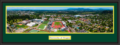 Oregon Ducks Aerial Panoramic Campus Framed Photo