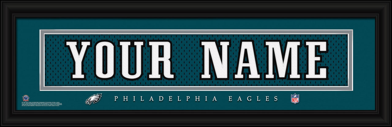 personalized philadelphia eagles jersey