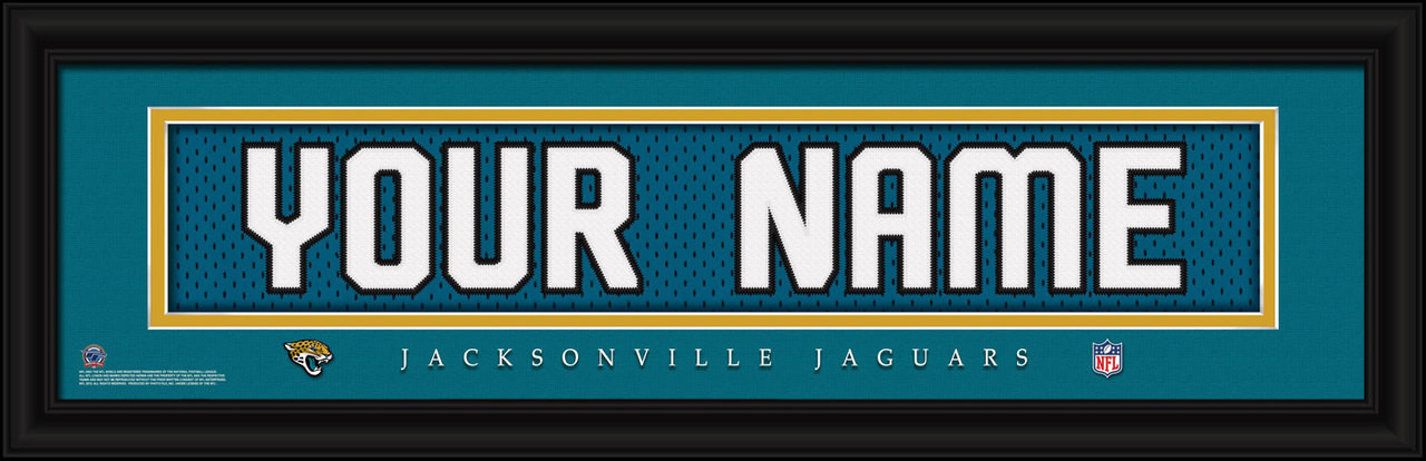 personalized jacksonville jaguars jersey